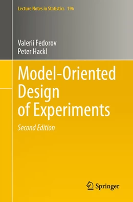 Abbildung von Fedorov / Hackl | Model-Oriented Design of Experiments | 2. Auflage | 2024 | beck-shop.de