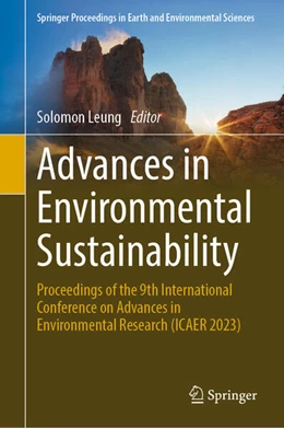 Abbildung von Leung | Advances in Environmental Sustainability | 1. Auflage | 2024 | beck-shop.de