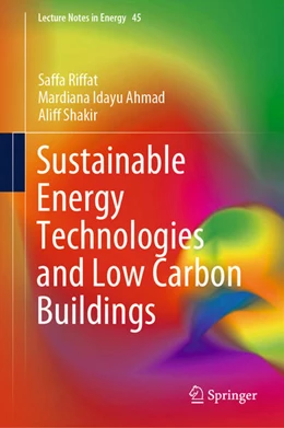 Abbildung von Riffat / Ahmad | Sustainable Energy Technologies and Low Carbon Buildings | 1. Auflage | 2024 | beck-shop.de