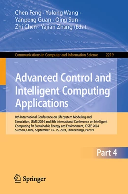 Abbildung von Peng / Wang | Advanced Control and Intelligent Computing Applications | 1. Auflage | 2024 | beck-shop.de