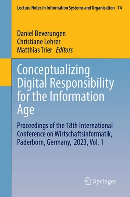 Abbildung von Beverungen / Lehrer | Conceptualizing Digital Responsibility for the Information Age | 1. Auflage | 2025 | 74 | beck-shop.de