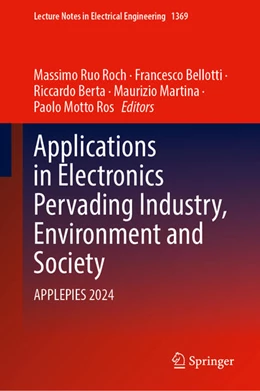 Abbildung von Ruo Roch / Bellotti | Applications in Electronics Pervading Industry, Environment and Society | 1. Auflage | 2025 | 1369 | beck-shop.de