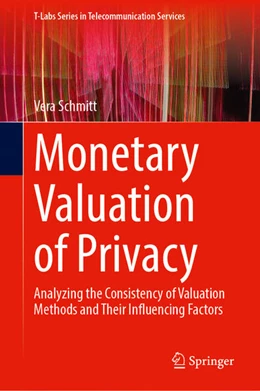 Abbildung von Schmitt | Monetary Valuation of Privacy | 1. Auflage | 2025 | beck-shop.de