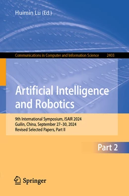 Abbildung von Lu | Artificial Intelligence and Robotics | 1. Auflage | 2025 | beck-shop.de