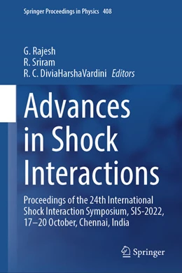 Abbildung von Rajesh / Sriram | Advances in Shock Interactions | 1. Auflage | 2024 | beck-shop.de