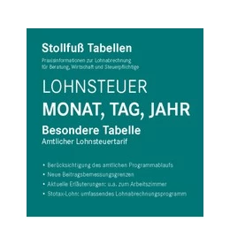 Abbildung von Tabelle, Lohnsteuer 2025 Monat, Tag, Jahr | 55. Auflage | 2025 | beck-shop.de