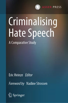 Abbildung von Heinze | Criminalising Hate Speech | 1. Auflage | 2024 | beck-shop.de