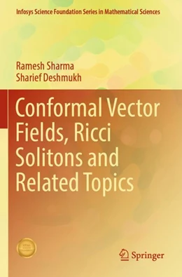 Abbildung von Sharma / Deshmukh | Conformal Vector Fields, Ricci Solitons and Related Topics | 1. Auflage | 2025 | beck-shop.de