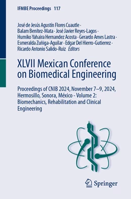 Abbildung von Flores Cuautle / Benítez-Mata | XLVII Mexican Conference on Biomedical Engineering | 1. Auflage | 2025 | beck-shop.de