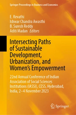 Abbildung von Revathi / Awasthi | Intersecting Paths of Sustainable Development, Urbanization, and Women's Empowerment | 1. Auflage | 2025 | beck-shop.de