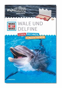Abbildung von miniLÜK. WAS IST WAS Wale und Delfine Lesen, Rechnen, Konzentrieren 1. Klasse | 1. Auflage | 2025 | beck-shop.de