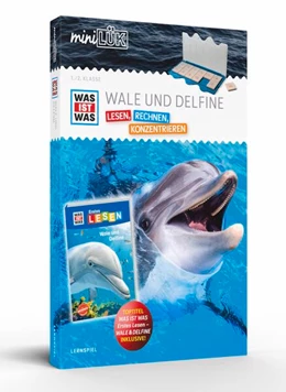 Abbildung von miniLÜK-Set. WAS IST WAS Wale und Delfine Lesen, Rechnen, Konzentrieren 1. Klasse | 1. Auflage | 2025 | beck-shop.de
