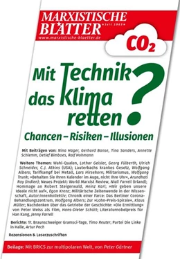 Abbildung von Mit Technik das Klima retten? Chancen - Risiken - Illusionen | 1. Auflage | 2025 | beck-shop.de