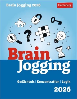 Abbildung von Heine | Brain Jogging Tagesabreißkalender 2026 - Gedächtnis, Konzentration, Logik | 1. Auflage | 2025 | beck-shop.de