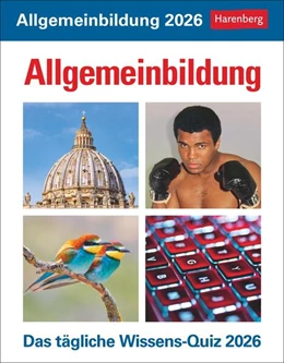 Abbildung von Budde | Allgemeinbildung Tagesabreißkalender 2026 - Das tägliche Wissens-Quiz | 1. Auflage | 2025 | beck-shop.de
