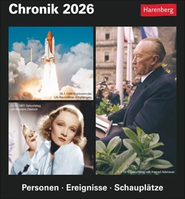 Abbildung von Budde | Chronik Tagesabreißkalender 2026 - Kulturkalender - Personen, Ereignisse, Schauplätze | 1. Auflage | 2025 | beck-shop.de
