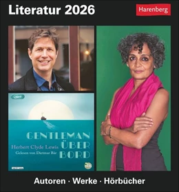Abbildung von Michel / Lotz | Literatur Tagesabreißkalender 2026 - Kulturkalender - Autoren, Werke, Hörbücher | 1. Auflage | 2025 | beck-shop.de