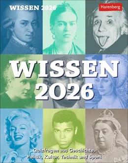 Abbildung von Budde | Wissen Tagesabreißkalender 2026 - Quizfragen aus Geschichte, Politik, Kultur, Technik und Sport | 1. Auflage | 2025 | beck-shop.de