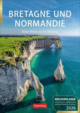 Abbildung von Issel | Bretagne und Normandie Wochenplaner 2026 - Eine Reise in 53 Bildern | 1. Auflage | 2025 | beck-shop.de