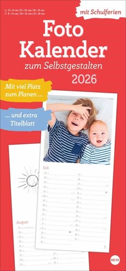 Abbildung von Heye | Fotokalender zum Selbstgestalten 2026 | 1. Auflage | 2025 | beck-shop.de