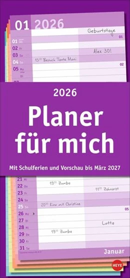 Abbildung von Heye | Basic Planer für mich 2026 | 1. Auflage | 2025 | beck-shop.de