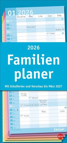 Abbildung von Heye | Basic Familienplaner 2026 | 1. Auflage | 2025 | beck-shop.de