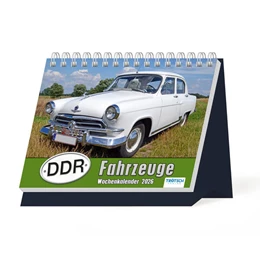 Abbildung von Trötsch Verlag GmbH & Co. KG | Trötsch Aufstellwochenkalender DDR Fahrzeuge 2026 | 1. Auflage | 2025 | beck-shop.de