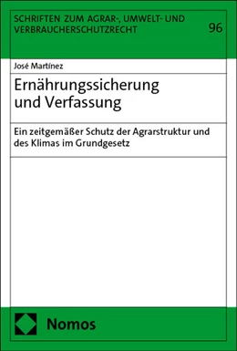 Abbildung von Martínez | Ernährungssicherung und Verfassung | 1. Auflage | 2025 | beck-shop.de