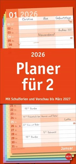 Abbildung von Basic Planer für zwei 2026 | 1. Auflage | 2025 | beck-shop.de