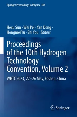 Abbildung von Sun / Pei | Proceedings of the 10th Hydrogen Technology Convention, Volume 2 | 1. Auflage | 2025 | beck-shop.de