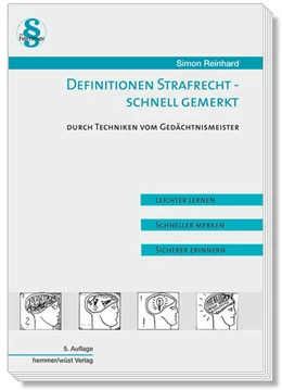 Abbildung von Reinhard | Definition Strafrecht - schnell gemerkt | 6. Auflage | 2025 | beck-shop.de