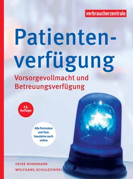 Abbildung von Nordmann / Schuldzinski | Patientenverfügung | 23. Auflage | 2025 | beck-shop.de