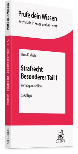 Abbildung von Kudlich | Strafrecht Besonderer Teil I | 6. Auflage | 2025 | beck-shop.de