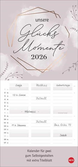 Abbildung von Kreativ-Planer für zwei Glücksmomente 2026 | 1. Auflage | 2025 | beck-shop.de