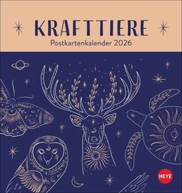 Abbildung von Krafttiere Postkartenkalender 2026 | 1. Auflage | 2025 | beck-shop.de