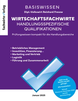 Abbildung von Fresow | Wirtschaftsfachwirte: Handlungsspezifische Qualifikationen | 18. Auflage | 2025 | beck-shop.de