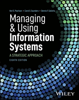 Abbildung von Pearlson / Saunders | Managing and Using Information Systems | 8. Auflage | 2024 | beck-shop.de