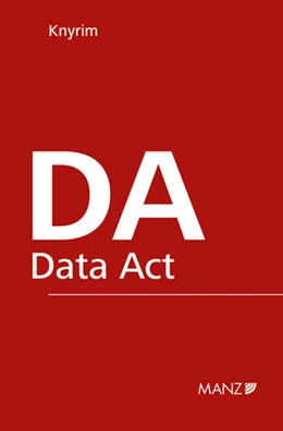 Abbildung von Knyrim | DA - Data Act | 1. Auflage | 2025 | beck-shop.de