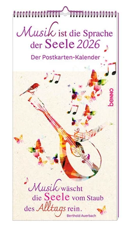 Abbildung von Musik ist die Sprache der Seele 2026 | 1. Auflage | 2025 | beck-shop.de