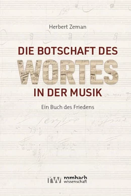 Abbildung von Zeman | Die Botschaft des Wortes in der Musik | 1. Auflage | 2025 | beck-shop.de