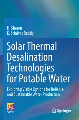 Abbildung von Sharon / Srinivas Reddy | Solar Thermal Desalination Technologies for Potable Water | 1. Auflage | 2025 | beck-shop.de