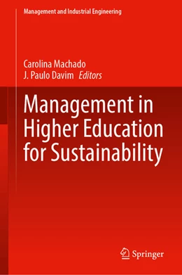 Abbildung von Machado / Davim | Management in Higher Education for Sustainability | 1. Auflage | 2025 | beck-shop.de