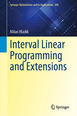 Abbildung von Hladík | Interval Linear Programming and Extensions | 1. Auflage | 2025 | 208 | beck-shop.de