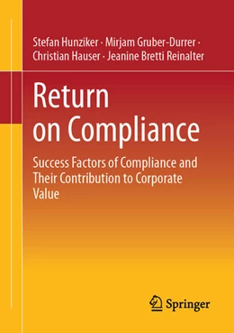 Abbildung von Hunziker / Gruber-Durrer | Return on Compliance | 1. Auflage | 2025 | beck-shop.de