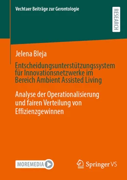 Abbildung von Bleja | Entscheidungsunterstützungssystem für Innovationsnetzwerke im Bereich Ambient Assisted Living | 1. Auflage | 2025 | beck-shop.de