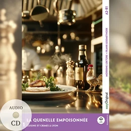 Abbildung von Delaunay / Frank | La Quenelle empoisonnée - Französische Krimi-Lektüre A2-B1 (+ Audio-CD) | 1. Auflage | 2025 | beck-shop.de