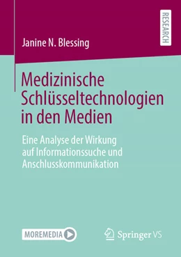 Abbildung von Blessing | Medizinische Schlüsseltechnologien in den Medien | 1. Auflage | 2025 | beck-shop.de