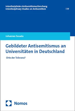 Abbildung von Sosada | Gebildeter Antisemitismus an Universitäten in Deutschland | 1. Auflage | 2025 | beck-shop.de