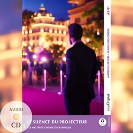 Abbildung von Delaunay / Frank | Le Silence du projecteur - Französische Krimi-Lektüre A2-B1 (+ Audio-CD) | 1. Auflage | 2025 | beck-shop.de