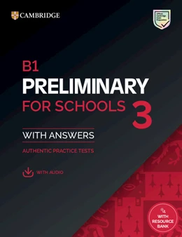Abbildung von B1 Preliminary for Schools 3 Student's Book with Answers with Digital Pack | 1. Auflage | 2025 | beck-shop.de